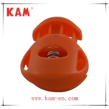 Beautiful, Colorful, POM Plastic Stopper (K234) with Brass Spring